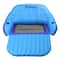 6ft. Inflatable Blue Love Seat Swimming Pool Float with Convertible Footrest